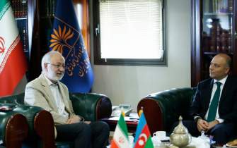 وزیر فرهنگ جمهوری آذربایجان با مختار پور دیدار کرد