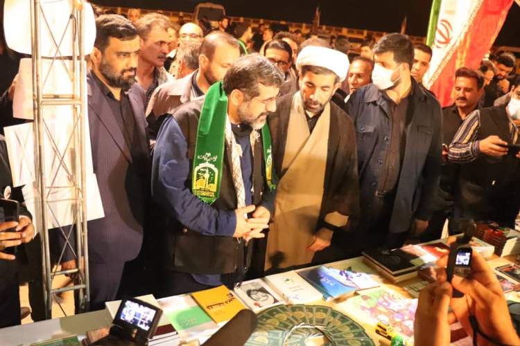 وزیر فرهنگ و ارشاد اسلامی از مواکب اداره کل فرهنگ و ارشاد اسلامی خوزستان بازدید کرد