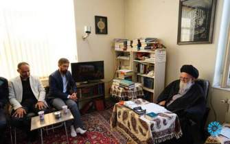 دبیرکل نهاد کتابخانه های عمومی با آیت‌الله سیدمحمد حسینی موسوی زنجانی دیدار کرد