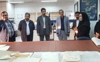 بازدید رئیس مرکز اسناد ریاست جمهوری از ساختمان آرشیو ملی