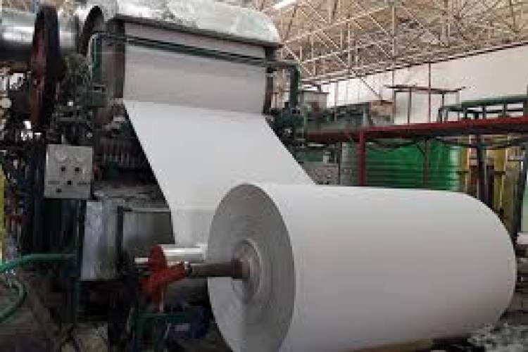 تولید ۳۴ هزارتن کاغذ چاپ و تحریر در ۹ ماهه ۱۴۰۱ در کارخانه کاغذ مازندران