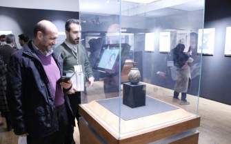 نمایشگاه «میراث راه ابریشم به روایت آثار موزه ملی ایران» برگزار شد
