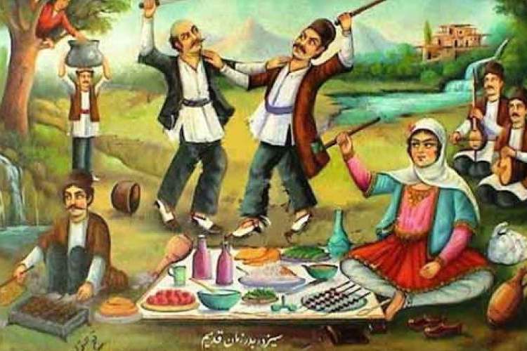 زنان ایرانی و برگزاری آیین‌های دیرینه و برآوردن آداب و سنت‌ها/ سیزده نوروز؛ نمود تاریخی شادی ایرانیان