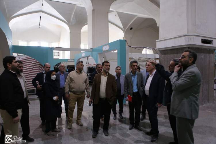 بازدید تشکل‌های نشر از محل برگزاری سی‌وچهارمین نمایشگاه بین‌المللی کتاب تهران