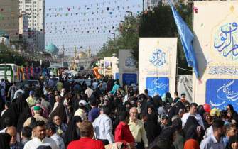 جشن بزرگ خانوادگی در خیابان امام رضا(ع)/ همه به دیدار یار آمدند
