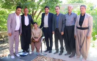 تقدیر مدیرکل کتابخانه‌های عمومی کردستان از نویسنده معلول بانه‌ای