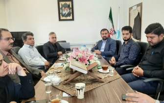 مدیرکل کتابخانه‌های عمومی استان یزد از دفتر نمایندگی خبرگزاری ایبنا بازدید کرد
