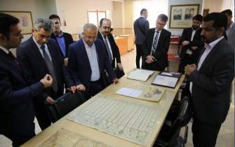 هیئت ترکیه‌ای از سازمان اسناد و کتابخانه ملی ایران بازدید کرد