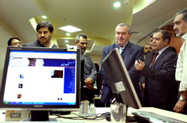 بازديد روساي كتابخانه‌هاي ملي كشورهاي عضو اكو از خبرگزاري كتاب