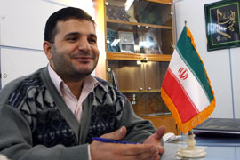 استقبال جانبازان از كتابخانه پستی پارك شهر