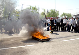 نصب کپسول اطفای حریق در غرفه‌های نمایشگاه کتاب الزامی شد