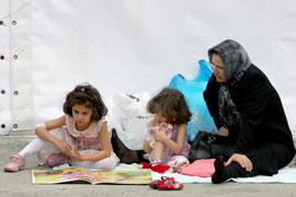 مسابقه گل و گلدون در فرهنگسراي سالمند