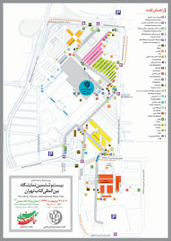 طراحي نقشه بيست‌وششمين نمايشگاه بين‌المللي كتاب تهران نهايي شد