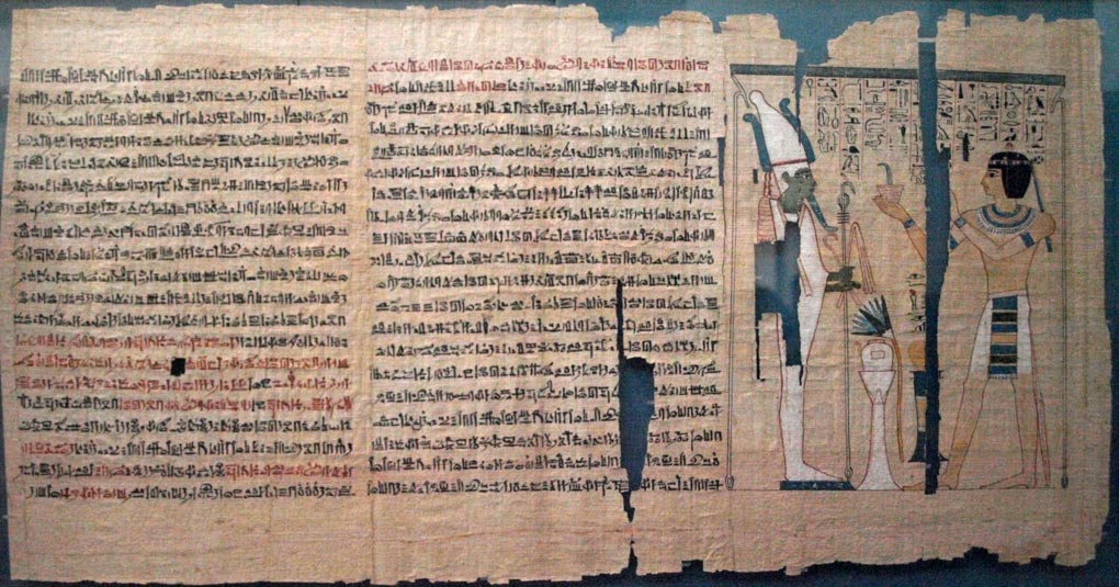 ​بازسازی کتاب خطی 2.5 متری 4 هزار ساله در مصر