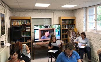 پایان سال تحصیلی فراگیران زبان و ادبیات فارسی در یونان