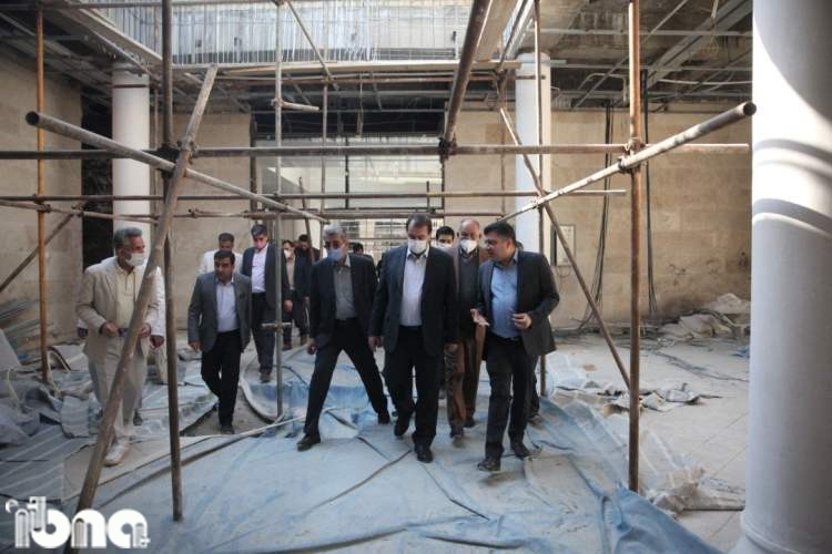 پیشرفت 90 درصدی پروژه مرکز فرهنگی سعدی در شیراز