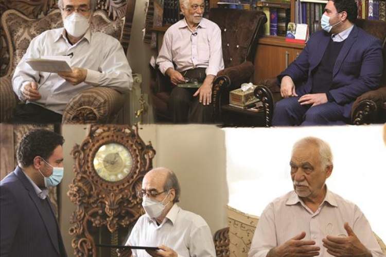 دیدار مدیر‌عامل موسسه خانه کتاب و ادبیات ایران با چند تن از شاعران