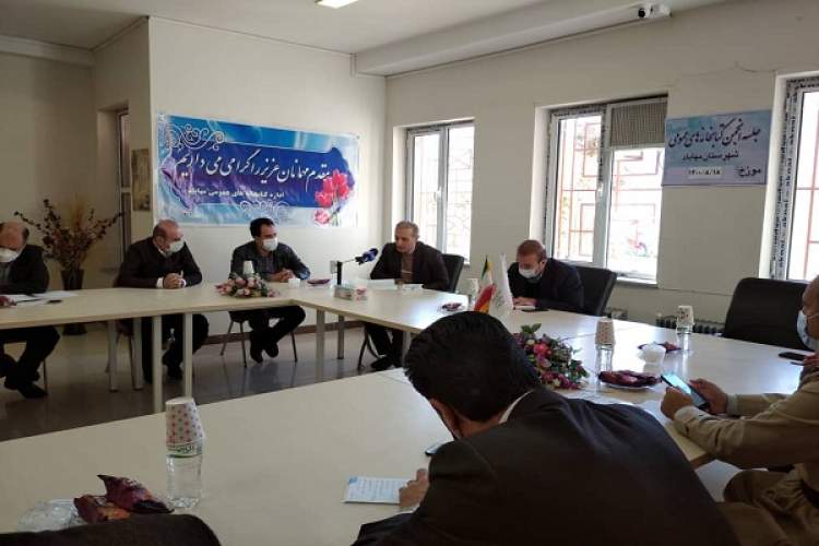 انجمن كتابخانه‌های عمومی شهرستان مهاباد تشکیل جلسه داد