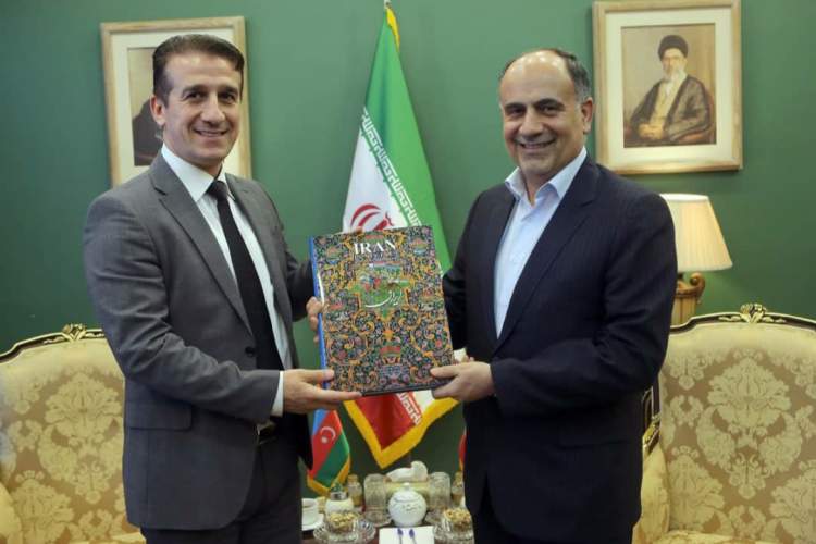 دیدار دستیار وزیر فرهنگ و ارشاد اسلامی با سفیر آذربایجان در ایران