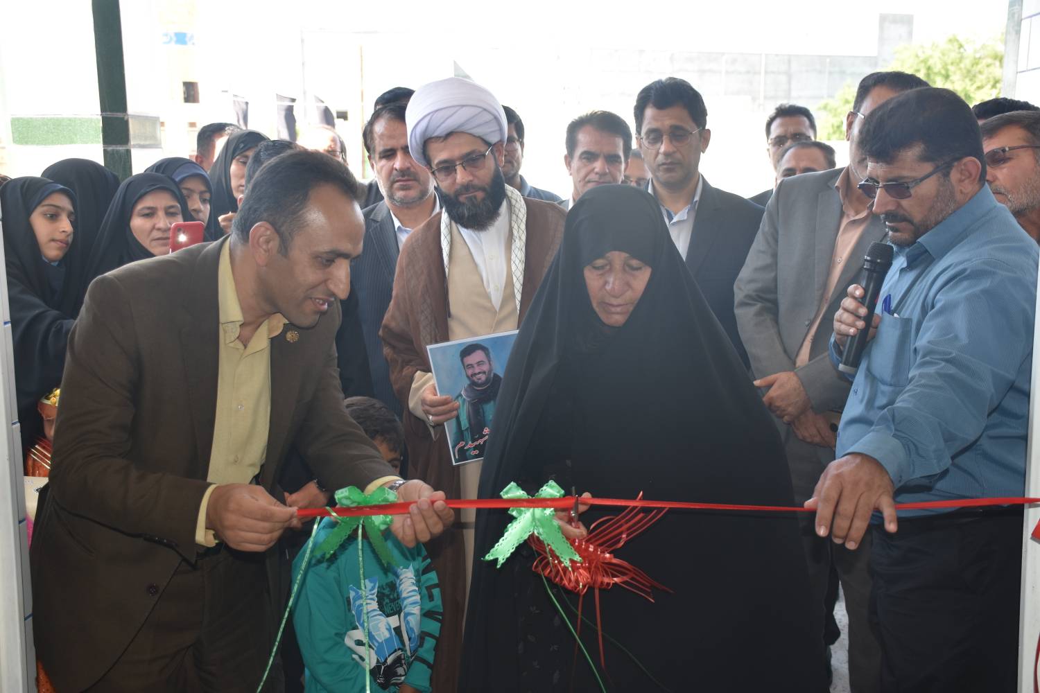 یک کتابخانه روستایی در بیرم فارس افتتاح شد