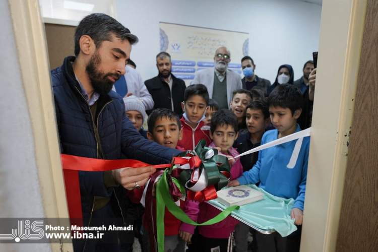 کتابخانه مدرسه «مکتب‌الامیر محله امامزاده» یحیی تهران افتتاح شد