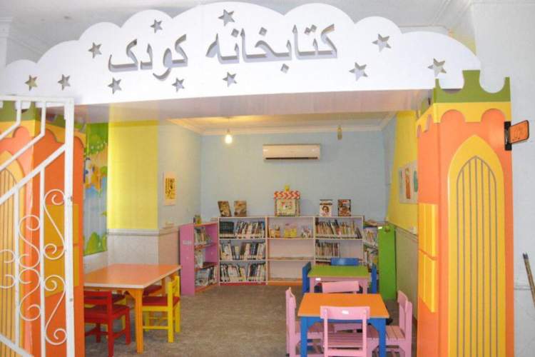 افتتاح کتابخانه کودکان در شهرستان مرزی تایباد