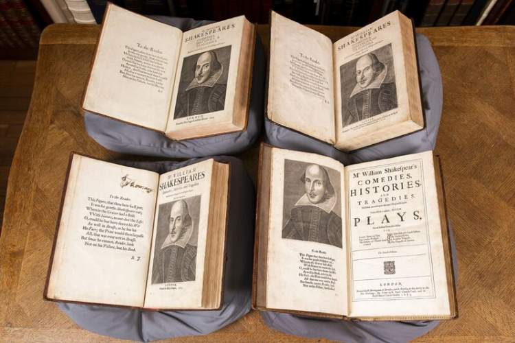امکان خرید پنج نسخه‌ کمیاب آثار شکسپیر فراهم شد