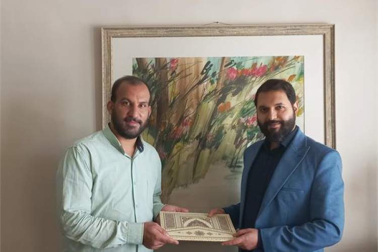 شعیب حسینیمقدم بهعنوان دبیر هیئتهای اندیشهورزی اداره کل هنرهای تجسمی منصوب شد شعیب حسینیمقدم بهعنوان دبیر هیئتهای اندیشهورزی اداره کل هنرهای تجسمی منصوب شد
