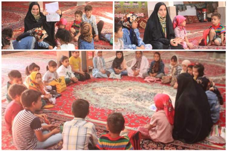 کتابخوانی در پناه مسجد/ کودکان و نوجوانان به محفل مطالعه انس گرفتند